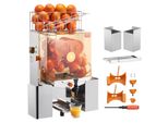 Vevor Spremiagrumi Commerciale Spremiagrumi Semiautomatico Da 120W, Spremiagrumi In Acciaio Inox Per 20 Arance Al Minuto, Con Rubinetto E Coperchio Pc Spremiagrumi Commerciale Spremiagrumi Elettrico