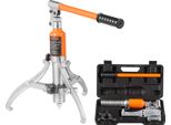 Vevor Estrattore Idraulico Per Ingranaggi, Capacità Massima 5 T, Estrattore Per Cuscinetti Ruota, Estrattore A 2 O 3 Griffe, Verticale E Orizzontale, Estrattore Idraulico A Ganasce Da 228,6 Mm Con Cassa Per Il Traino