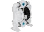 Pompa A Doppia Membrana Ad Aria Compressa Vevor, Ingresso/Uscita Da 1 Pollice, Polipropilene 30 Gpm, Max. 120 Psi Per Uso Chimico E Industriale