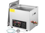 Vevor 10 L Pulitore A Ultrasuoni Migliorato (400 W Riscaldamento, 240 W Ultrasuoni) Pulitore A Ultrasuoni Professionale Digitale Da Laboratorio Con Timer Di Riscaldamento Per La Pulizia Di Parti E Strumenti