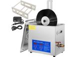 Vevor Pulitore A Ultrasuoni, 6 L, Pulitore A Ultrasuoni Per Vinili, 17,78-30,48 Cm, Macchina Per La Pulizia Dei Vinili A Ultrasuoni, 180 W, Pulitore Di Dischi A Ultrasuoni Con Stenditore