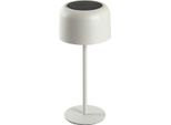 Immax Lampada Da Tavolo Solare Led Per Esterni Caro/ 4W/ 150Lm/ Cct/ 3000K/ Dimmerabile/ IP44/ Bianco
