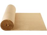 Vevor Rotolo Di Iuta Naturale, 40" X 300 Ft & 50 X 50 Ad Alta Densità, Versatile Per Decorazioni, Artigianato, Matrimoni, Giardinaggio"