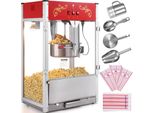 Vevor Macchina Per Popcorn Macchina Per Popcorn Macchina Per Popcorn 1615 W, Macchina Per Popcorn Con Bollitore Da 16 Oz Con Grande Capacità, Inclusi 3 Misurini In Acciaio Inox Stile Cinema