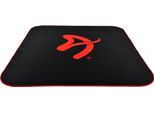 Arozzi Zona Quattro Black Red / Tappetino Protettivo / 116 X 116 Cm / Nero Con Logo Rosso