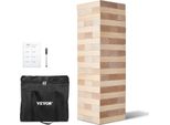 Torre Oscillante Vevor Con 60 Pezzi, Tabellone E Borsa Per Il Trasporto, In Legno Di Pino, Torre In Legno Alta Fino A 60 Cm, Gioco Di Impilamento In Legno, Gioco Di Famiglia Con Torre Rotolante Per Feste Al Chiuso/All'aperto