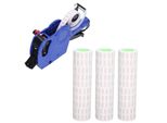 30 Rotoli Da 15000 Etichette Prezzo Adesivi Carta Per Etichette A Fila Singola Per Etichettatrice A Pistola MX5500 21 X 12 Mm