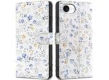 Kaardivahega MobiiliüMbris Tech-Protect Iphone 16E Wallet Spring Flowers