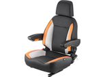 Vevor Sedile Universale Per Carrelli Elevatori, Sedile Ergonomico Per Tosaerba Con Schienale Regolabile, Braccioli, Poggiatesta E Cintura Di Sicurezza, Pala Gommata, Bulldozer