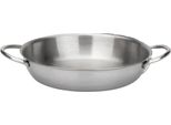Casseruola Rotonda Ibili-Prisma, Acciaio Inox 18/10, 18X3,8 Cm, Argento