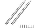 Guide Per Cassetti Vevor, 50 Cm, Robuste Guide Per Cassettiere Con Montaggio Laterale, Guide Per Cassetti Per La Sostituzione Fai Da Te