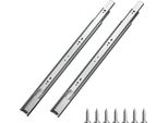 Guide Per Cassetti Vevor, 45 Cm, Portata 45 Kg, Robuste Guide Per Cassetti Con Montaggio Laterale, Guide Per Cassetti Per La Sostituzione Fai Da Te