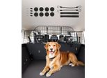 Griglia Per Auto Per Cani Vevor, Regolabile (928 X 423 Mm), Porta Di Sicurezza Per Auto Per Il Sedile Posteriore, Protezione Per Animali Domestici In Rete Metallica, Griglia Universale Per Auto Per Suv/Camion
