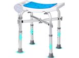Sedia Da Doccia Succebuy Con Altezza Regolabile, Supporto A Traversa, Sgabello Da Bagno Antiscivolo, Per Anziani E Disabili, Portata 226,8 Kg, Per Doccia/Vasca Interna