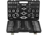 Succebuy Set Di Maschi E Filiere, 110 Pezzi, Utensili Metrici M2-M18 In Acciaio Per Cuscinetti Con Accessori Completi E Valigetta Di Custodia