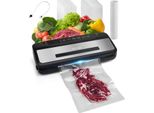 Sigillatrice Sottovuoto Vevor, 80 Kpa, 120 W, Sigillatrice Sottovuoto Multifunzione 7 In 1 Per Alimenti, Con 10 Sacchetti Sottovuoto E 1 Rotolo Di Sacchetti