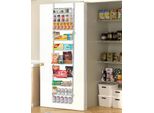 Vevor Vor Dispensa Organizzatore Sopra La Porta Di Stoccaggio, 10 Livelli Appeso Portaspezie, Per La Casa Cucina Bagno, Bianco