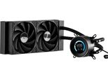 Raffreddatore A Liquido Vevor, Dissipatore Aio Per Cpu, Ventola Pwn Da 120 Mm, Display Da 1,8 Pollici, Max. 2200 Rpm, Raffreddamento A Liquido Per Pc Per Intel 115X/1366/2011/1700/1200, Amd AM4/AM5