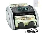 Contasoldi Succebuy, Conta Banconote Con Rilevamento Uv, Mg, Ir E Dd, Conteggio Contanti In Usd Ed Eur, Ampio Display Lcd Ed Esterno Per Piccole Imprese