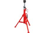 Succebuy Supporto Per Tubi Con Testa A V, Altezza Regolabile Da 28 A 52 Pollici, 4500 Libbre/2 Tonnellate, Supporto Portatile Pieghevole Per Tubi Con Testa A V, Supporto Per Tubi Pieghevole Alto
