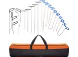 Succebuy Kit Di Rimozione Delle Ammaccature, Barre Di Riparazione Da 21 Pezzi Per Ammaccature Senza Verniciatura, Barre In Acciaio Inossidabile Con Strumenti A Coda Di Balena, Strumento Professionale Per La Rimozione Delle Ammaccature Da Grandine Per Ammaccature Minori, Ammaccature Nella Porta E Danni Da Grandine