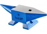 Succebuy Incudine Di Corno 22LBS 10KG, Lunghezza 360Mm, Portatile Robusta Incudine In Ghisa Blacksmith, Stabile Strumento Di Forgiatura Da Banco Di Lavoro, Blu