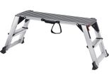 Succebuy Piattaforma Di Lavoro Pieghevole Da, Portata 300 Kg, Scala Di Costruzione A Secco In Alluminio, Banco Di Lavoro Robusto Con Piedini Antiscivolo, Ideale Per Lavare, Pulire, Verniciare E Decorare Veicoli