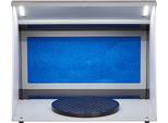 Succebuy Cabina Di Verniciatura Ad Aerografo Portatile Da | Set Di Verniciatura Per Hobby Con 4 Luci A Led | Doppie Ventole Di Scarico, Piattaforma Girevole E Tubo Di Prolunga Da 6 Piedi | Perfetto Per I Modellini