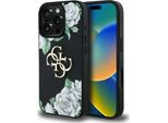 Custodia Guess Grained Roses Big 4G Logo Do Iphone 16 Pro Max Czarny