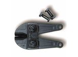 Ironside 126-108 Testa Di Ricambio Per Tagliabulloni 750, Nero
