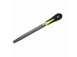 Ironside 135-022 Raspa Mezzotonda 200 Mm H2 Manico Bicomponente, Grigio/Nero/Giallo