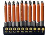 Easy Work Set Di Bit Ew 10 Pezzi Antiscivolo 261723