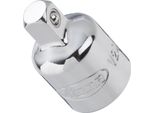 Adattatore ∙ V2071 ∙ 3/8 Di Pollice (10 Mm) Quadrato Cavo ∙ 1/4 Di Pollice (6,3 Mm) Quadrato Pieno ∙ 27 Mm