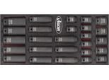 Vigor V5602 Set Di Chiavi A Bussola ∙Quadro Cavo Da 1/2 Pollice (12,5 Mm) ∙ Profilo Esagonale Esterno ∙ 10 - 24 ∙ Numero Di Utensili: 26