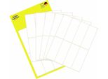 Avery Zweckform 3079, Etichette Multiuso, 50 X 19 Mm, 48 Etichette / 6 Fogli, Bianco
