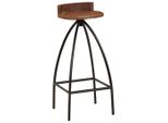 Vidaxl Barhocker 2 Stk. Altholz Massiccio