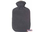Bottiglia Dell'acqua Calda Da 2,0 L, Rivestimento In Pile Grigio Chiaro