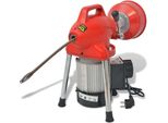 Vidaxl Macchina Per La Pulizia Dei Tubi 250W 12,5Mx16Mm / 4,5Mx9,5Mm