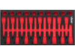 Inserto In Schiuma Morbida ∙ Vuoto ∙ V5095-L ∙ L X L X A: 393 Mm X 188 Mm X 35 Mm
