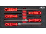 Vigor V5072 Set Di Lime ∙393 Mm X 188 Mm X 35 Mm ∙ Numero Di Utensili: 5