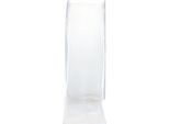 Nastro Di Chiffon Organza Bianco Nastro Decorativo 40Mm 20M
