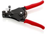 Knipex 12 11 180 Ean Spelafili Con Lame Sagomate E Manici In Plastica, Laccati Neri 180 Mm