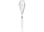 Metaltex 122128080 Frusta Inox 28 Cm, Bianco/Argento