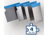 Set Di Spatole Giapponesi Brilliant Tools, Metallo, 4 Pezzi