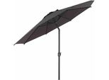 Siena Garden Isa Ombrellone A Palo Centrale Antracite/Antracite 300 Cm L30537