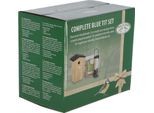 Esschert Design Set Completo Per Mangiatoia Per Uccelli Di Cinciallegra
