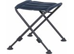 Poggiapiedi Siena Garden Per Poltrona Premium In Blu Scuro, Alluminio / Rete 2D
