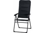 Sedia Da Campeggio Siena Garden Premium In Antracite, Alluminio/ Airmesh