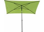 Siena Garden Ombrellone A Palo Centro Città Antracite/Verde 140X210Cm M32100