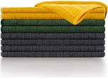 Set Di 8 Panni In Microfibra Blumtal, Altamente Assorbenti - Panni In Microfibra Senza Pelucchi Per Tutti Gli Usi, Panni Per La Pulizia Senza Striature, Strofinacci, 355 Gsm, 30X40 Cm
